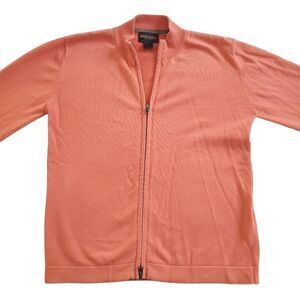 Vintage Woolrich Vintage Full Zip Peach Cardigan Sweater Women's Size Medium